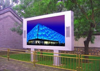 Tam renkli su geçirmez P8 Dış Mekan SMD LED Ekran RGB, reklam için duvar ekranını açtı