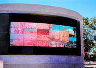 Yüksek Karşıtlık Dikişsiz Dış Mekan Ledli Video Duvar Ekranı Yüksek Çözünürlüklu 6mm Piksel Pitch