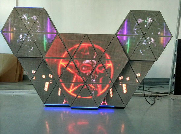 TV Stüdyoları / Barlar için Geniş Görüş Açısı ile P5 Tam Renkli Müzik LED Dj Kabin Cephe