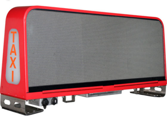 P5 Suya Dayanıklı Araç Çatı Reklamı Kayıt Taksi Top Reklam Işık Kutusu Tam Renkli