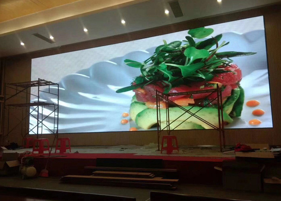 P2 Kapalı Tam Renkli Led Ekran Döküm Alüminyum 640 * 480mm