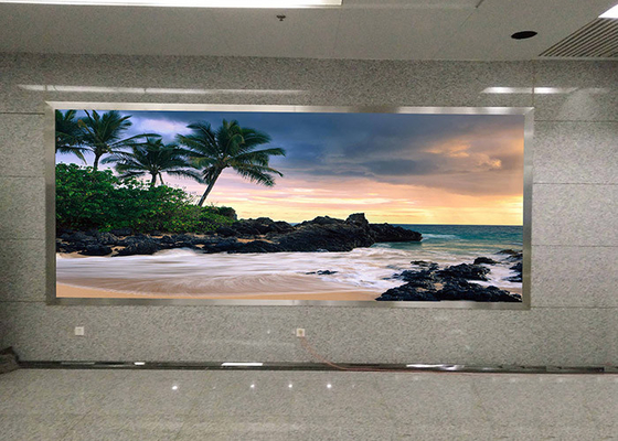 P2 Kapalı Tam Renkli Led Ekran Döküm Alüminyum 640 * 480mm