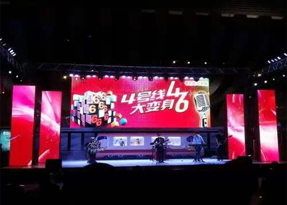 3.91mm 4.81mm LED Video Panel Kiralama Sahne Etkinlikleri İçin Kapalı Led Ekran