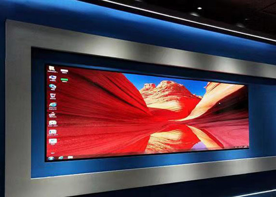 P2 P2.5 Düz RGB LED Ekran 3840Hz Matrix Panel Reklam Ekranı