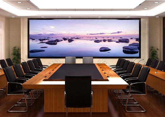 Konferans Odası Alışveriş Merkezi İçin Büyük RGB Kapalı Tam Renkli Led Ekran
