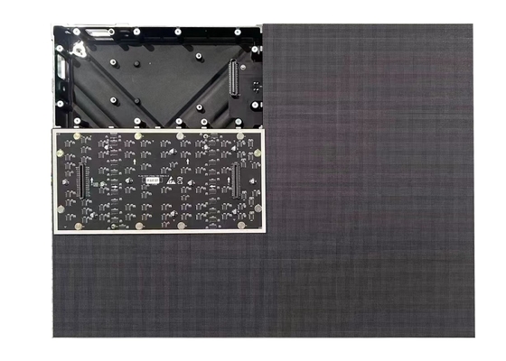 P1.25 Kapalı RGB LED Ekran 640*480mm Alüminyum Kabineti Hub Bağlantısı ile Kilise için