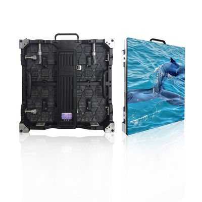 SMD Tam Renkli Açık Kiralık Led Ekran 4mm Pixel Pitch Alüminyum Profil Kabine