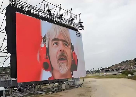 7680hz yenilenme hızı p4.81 Dış Arkaplan LED duvar Su geçirmez Sahne kiralama LED ekran
