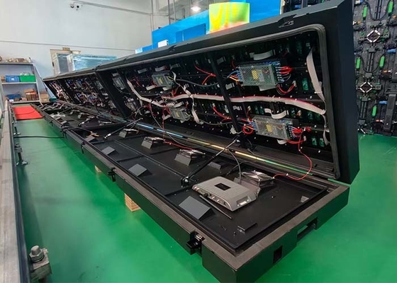 P4 Duvarlı Dış LED ekran Reklam için Ön Flip dolabı
