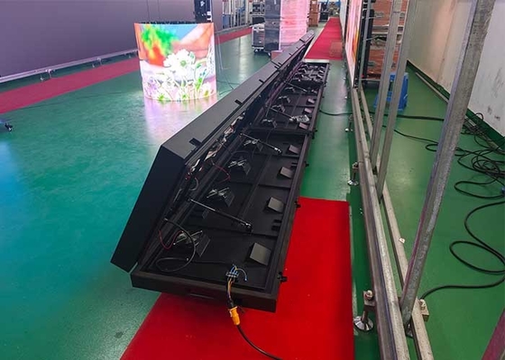 P4 Yüksek parlaklık Dışarı Elektronik Reklam Ekranı Ön Flip Box