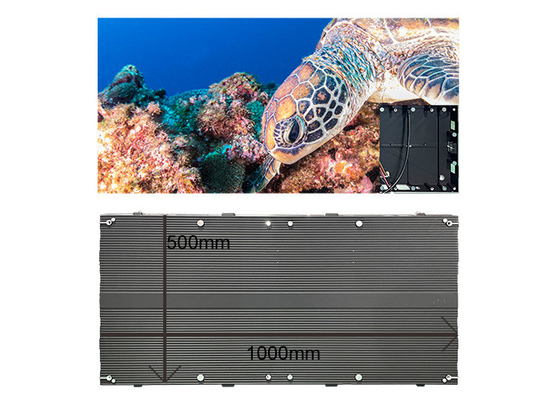 P3.91 1000*500mm İç mekan LED ekran duvar montajı/asılı ön bakım