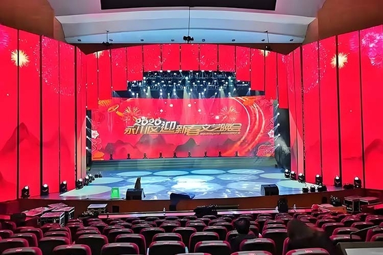 P3.9 İçi Ev Kiralık LED panelliEnerji Verimliliği 7680Hz Yenileme Hızı Auditoriumlar ve Sergiler için