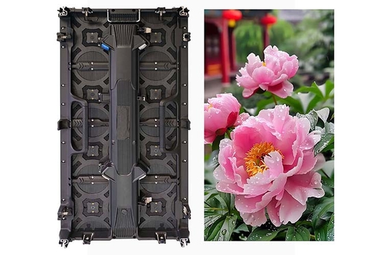 P4.8 HD Dynamic Stage &amp; Retail Displays için 16 Bit Gri Ölçeği 7680Hz Yenileme Hızı