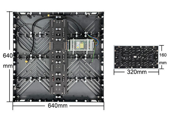 Sinema Kontrol Odası için Dışı LED Video Duvarı