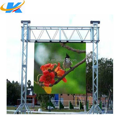 P10 Outdoor Full Color LED Display Screen 10mm Pixel Pitch