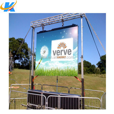 P10 Outdoor Full Color LED Display Screen 10mm Pixel Pitch