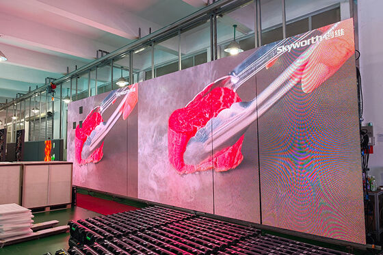 P2.9/P3.9 Tiyatro ve ticari kiralama için 500*1000 mm kapalı sahne ince LED ekranı