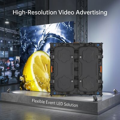 Asılı P6 Hareketli LED Video Ekranı Sabit Dış Mekan Kiralama LED Ekranı