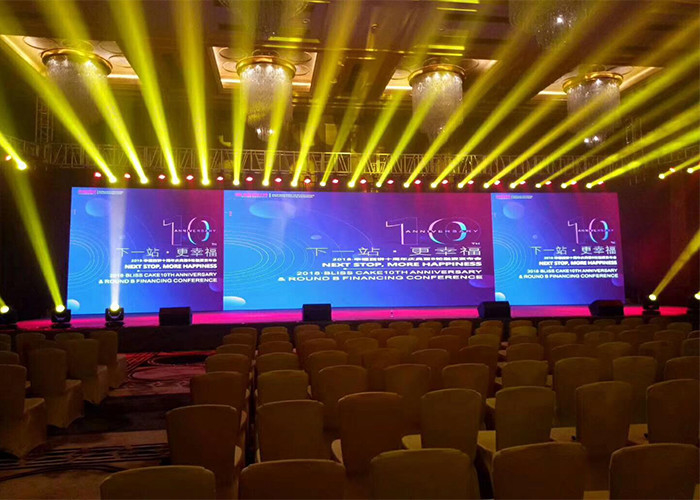 Konser Sahnesi için RGB HD 1920Hz 3840Hz Kapalı Kiralama Led Ekran