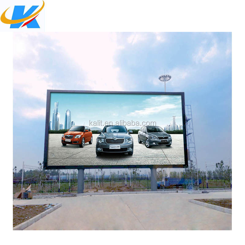 P10 Outdoor Full Color LED Display Screen 10mm Pixel Pitch